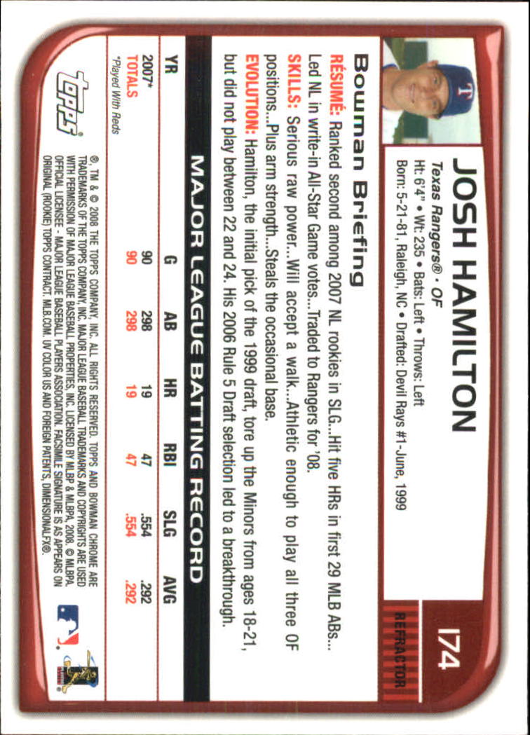 2008 Bowman Chrome Refractors Baseball Card Pick - Picture 335 of 423