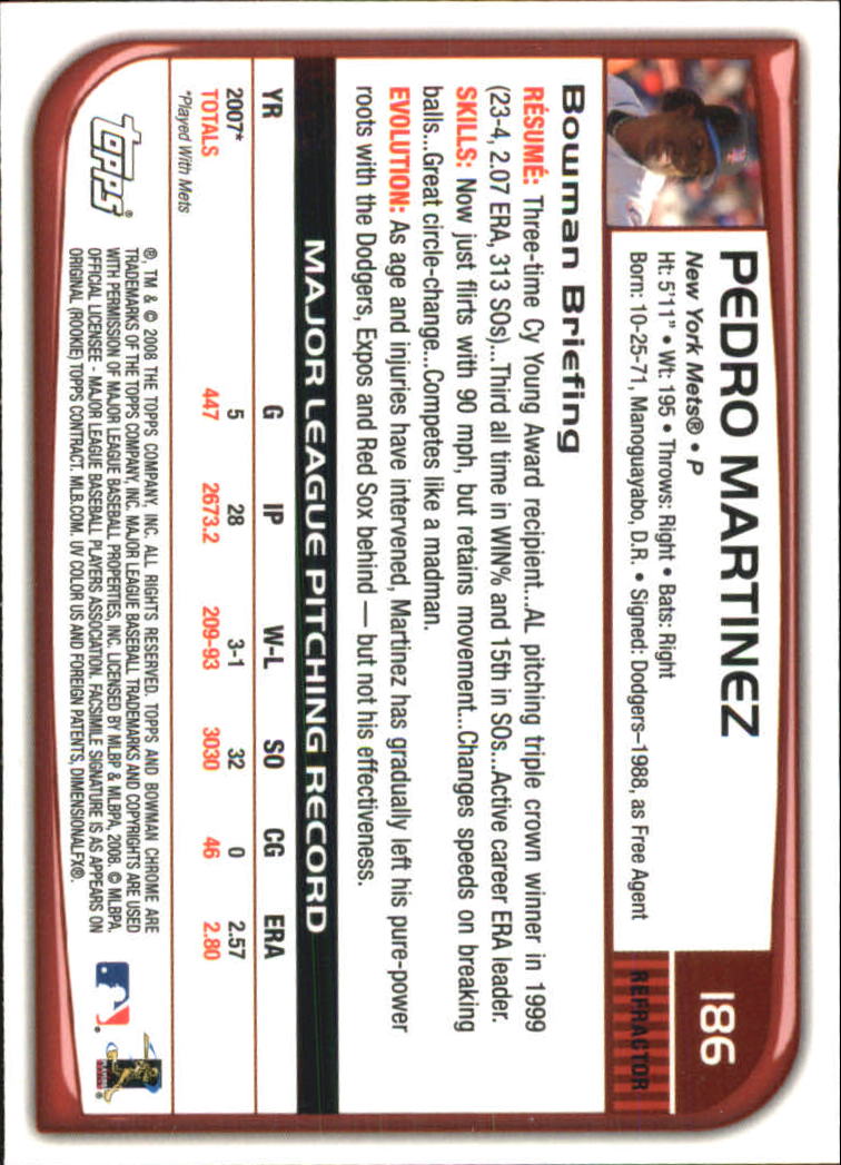 2008 Bowman Chrome Refractors Baseball Card Pick - Picture 355 of 423
