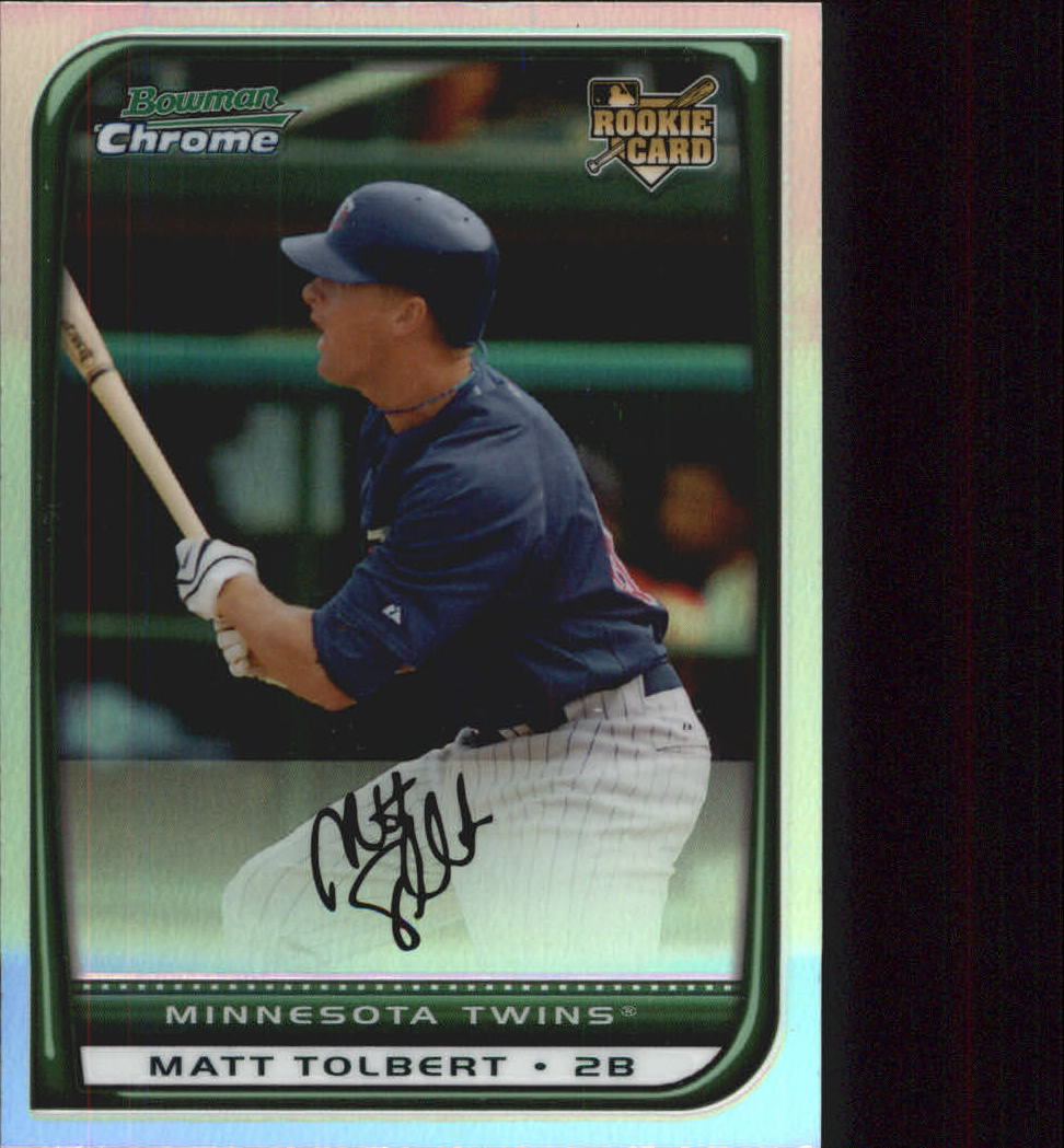 2008 Bowman Chrome Refractors Baseball Card Pick - Picture 418 of 423