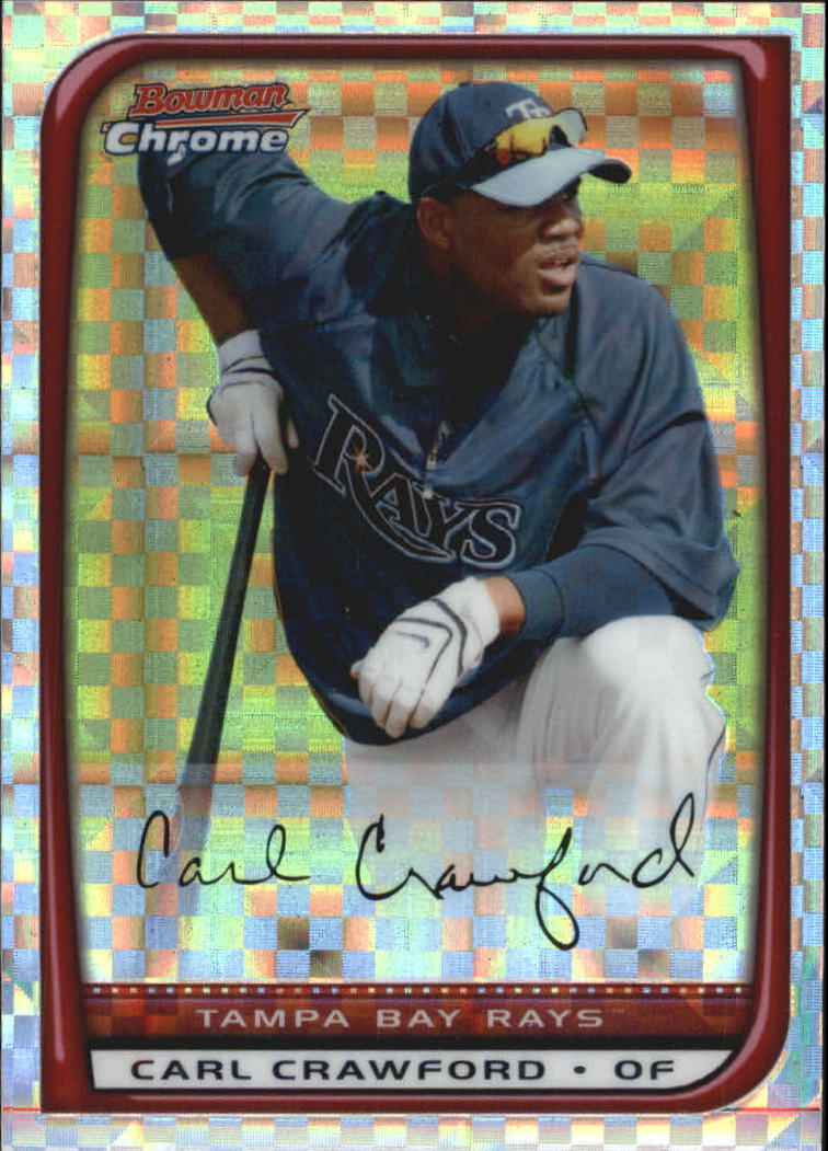2008 Bowman Chrome Baseball "X-Fractors" Main Set Parallel Cards - Picture 8 of 113