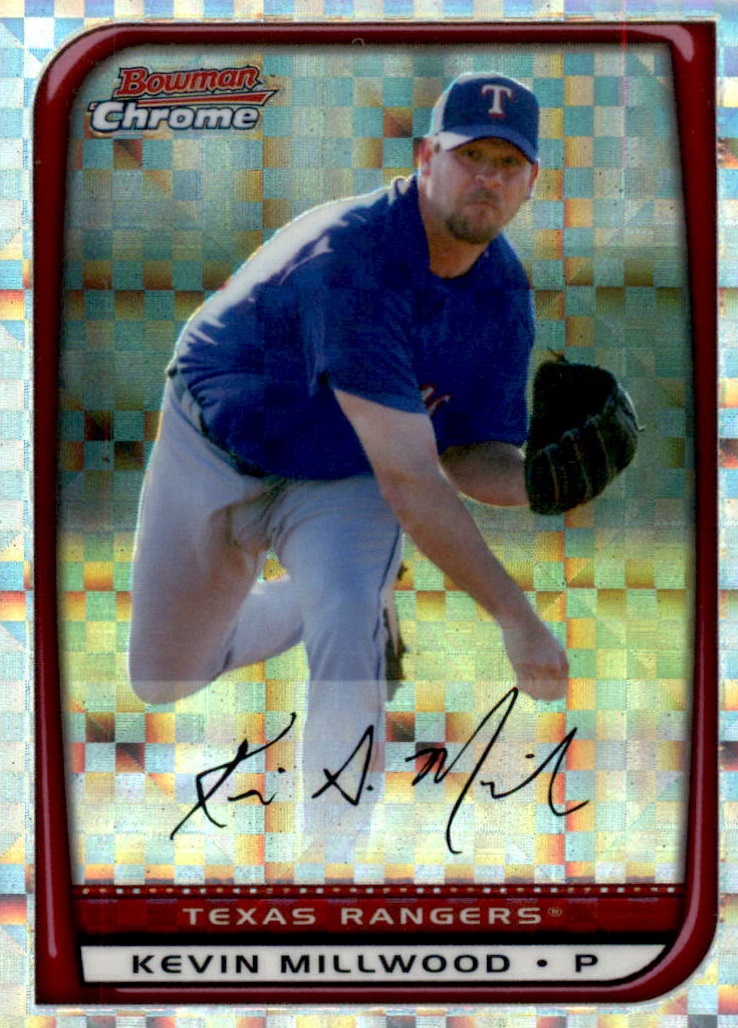 2008 Bowman Chrome Baseball "X-Fractors" Main Set Parallel Cards - Picture 14 of 113