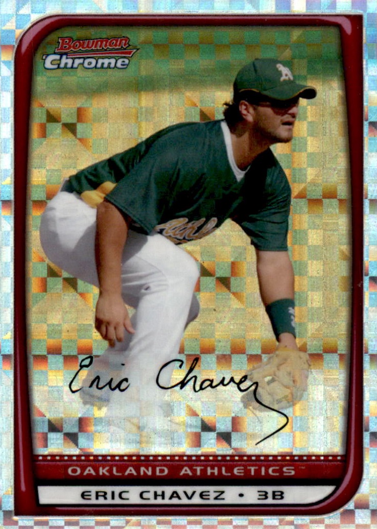 2008 Bowman Chrome Baseball "X-Fractors" Main Set Parallel Cards - Picture 28 of 113