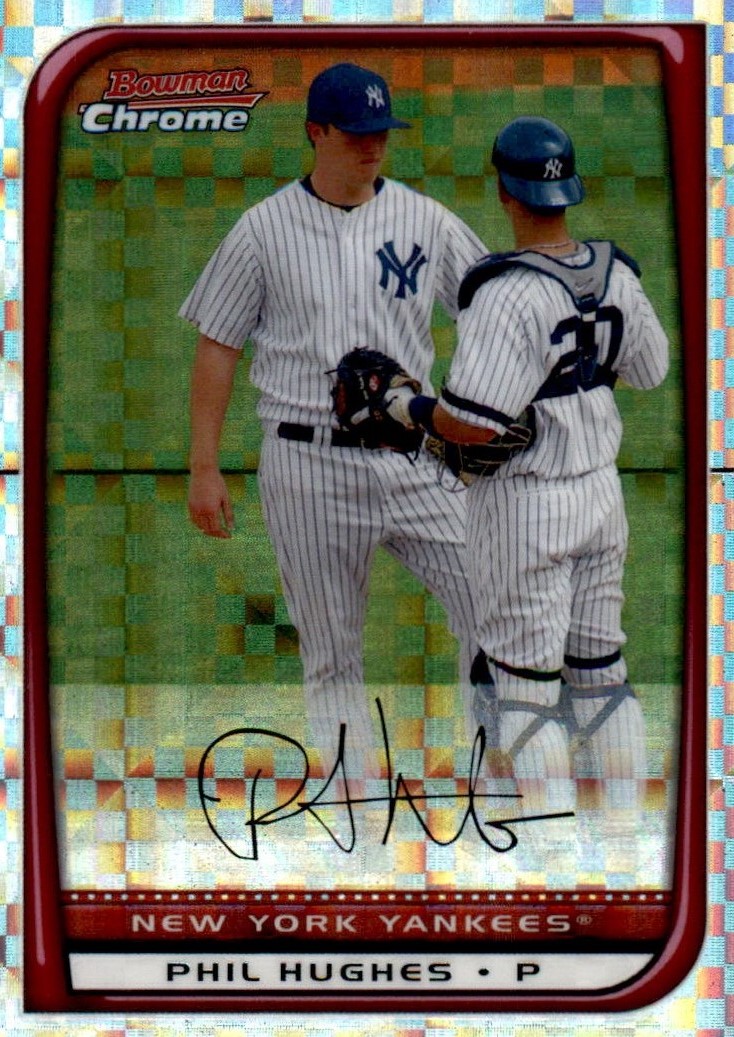 2008 Bowman Chrome Baseball "X-Fractors" Main Set Parallel Cards - Picture 30 of 113