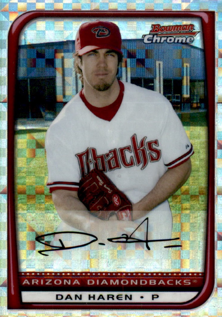 2008 Bowman Chrome Baseball "X-Fractors" Main Set Parallel Cards - Picture 66 of 113