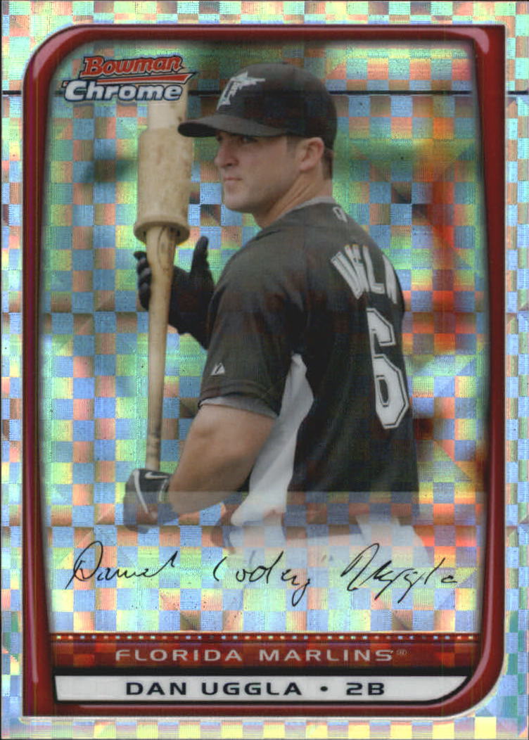 2008 Bowman Chrome Baseball "X-Fractors" Main Set Parallel Cards - Picture 72 of 113