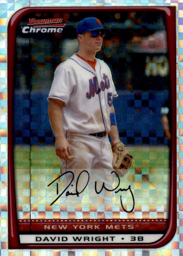 2008 Bowman Chrome Baseball "X-Fractors" Main Set Parallel Cards - Picture 86 of 113
