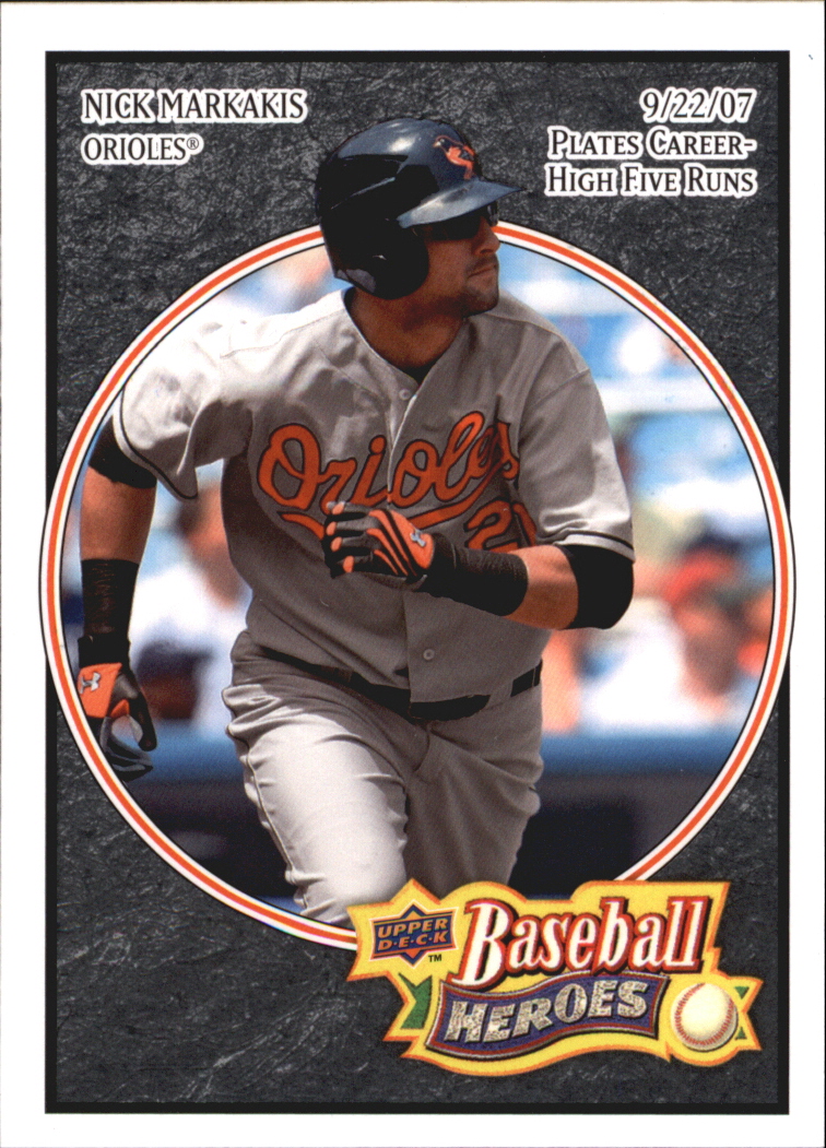 2008 Upper Deck Heroes Black Baseball Card Pick - Picture 24 of 305