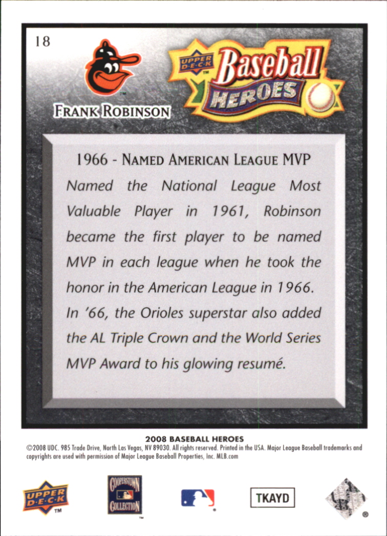 2008 Upper Deck Heroes Black Baseball Card Pick - Picture 33 of 305