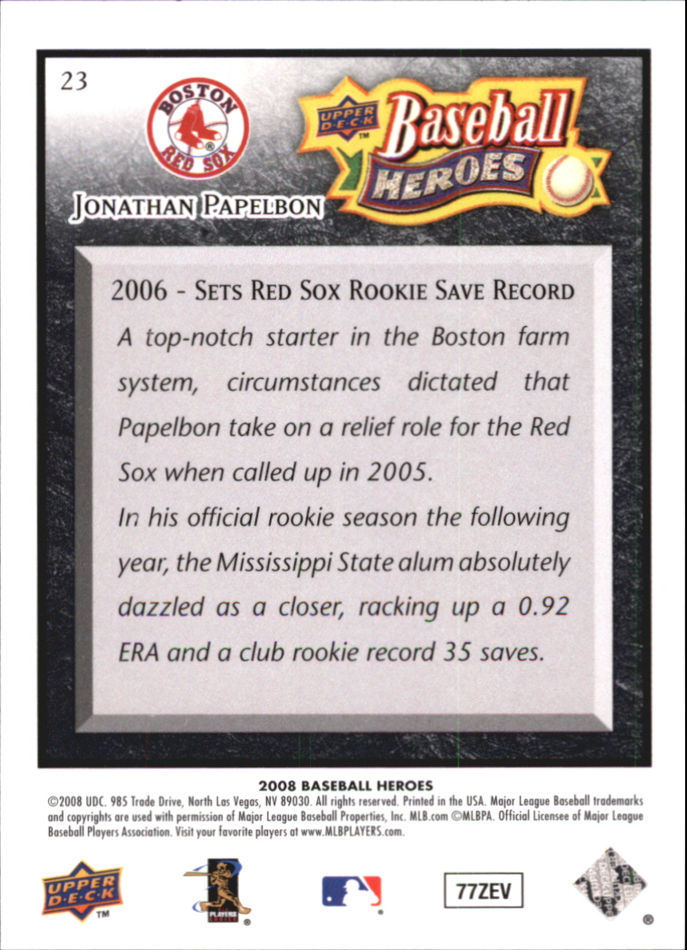 2008 Upper Deck Heroes Black Baseball Card Pick - Picture 41 of 305