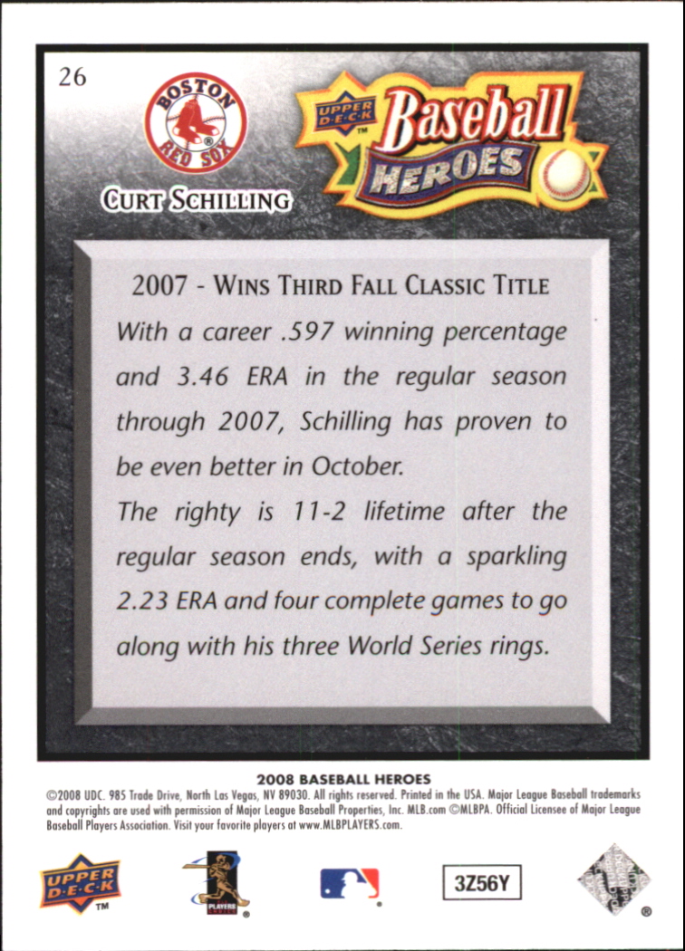 2008 Upper Deck Heroes Black Baseball Card Pick - Picture 45 of 305