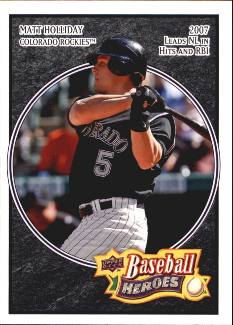 2008 Upper Deck Heroes Black Baseball Card Pick - Picture 88 of 305