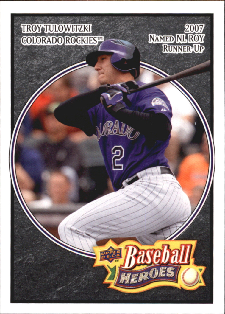 2008 Upper Deck Heroes Black Baseball Card Pick - Picture 90 of 305