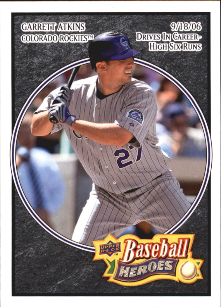 2008 Upper Deck Heroes Black Baseball Card Pick - Picture 92 of 305