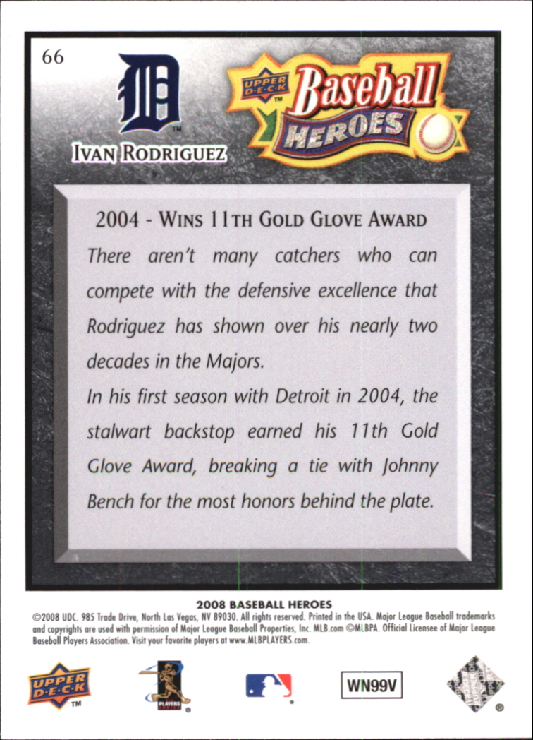 2008 Upper Deck Heroes Black Baseball Card Pick - Picture 107 of 305