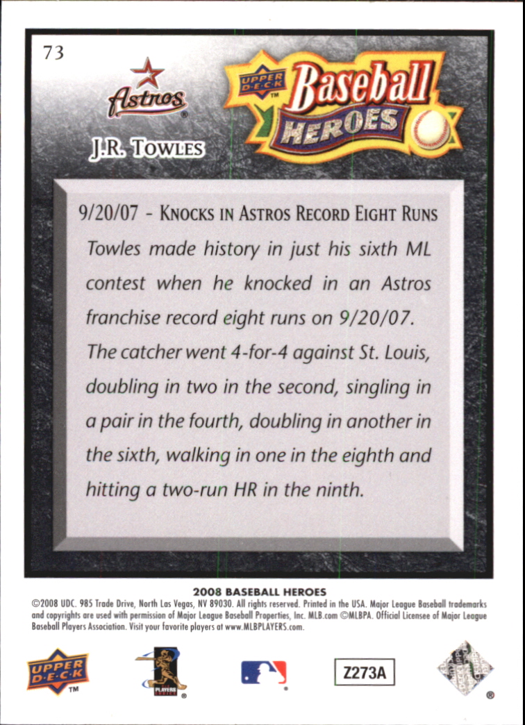 2008 Upper Deck Heroes Black Baseball Card Pick - Picture 119 of 305