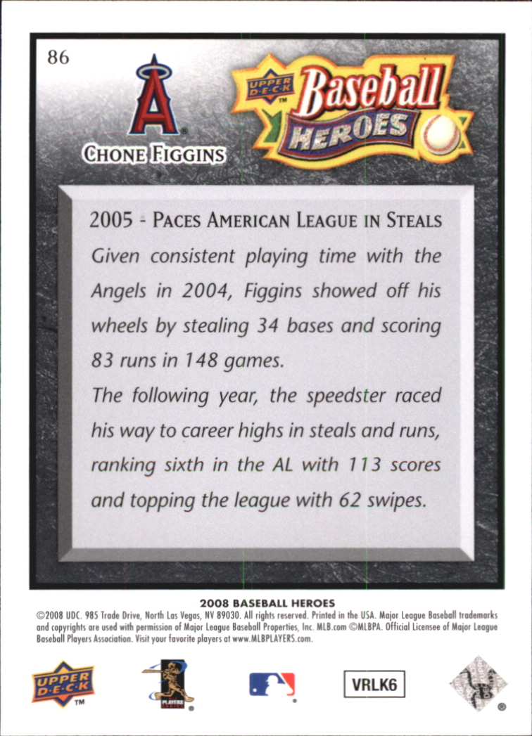 2008 Upper Deck Heroes Black Baseball Card Pick - Picture 137 of 305