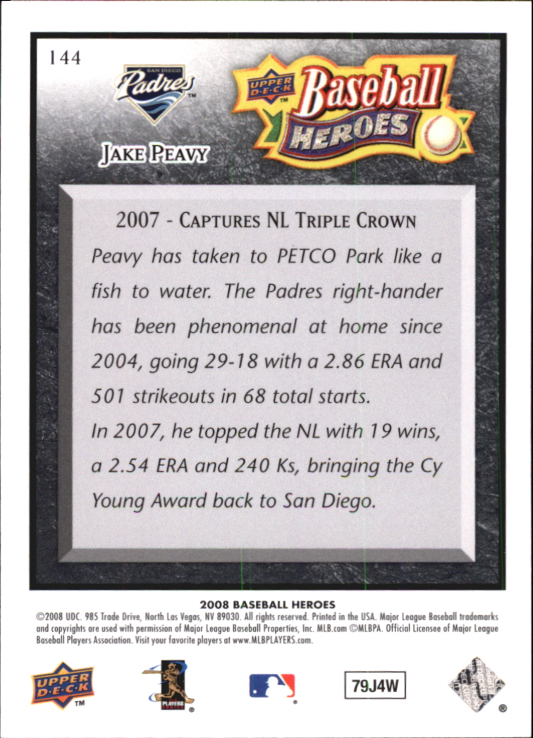 2008 Upper Deck Heroes Black Baseball Card Pick - Picture 222 of 305