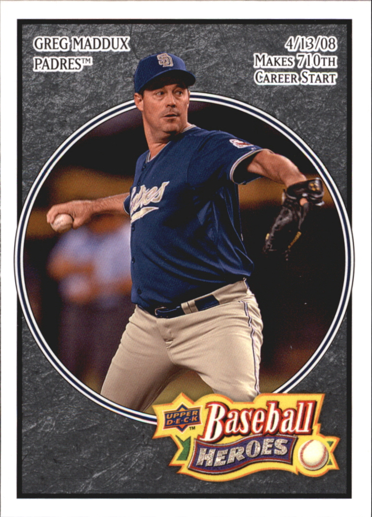 2008 Upper Deck Heroes Black Baseball Card Pick - Picture 223 of 305