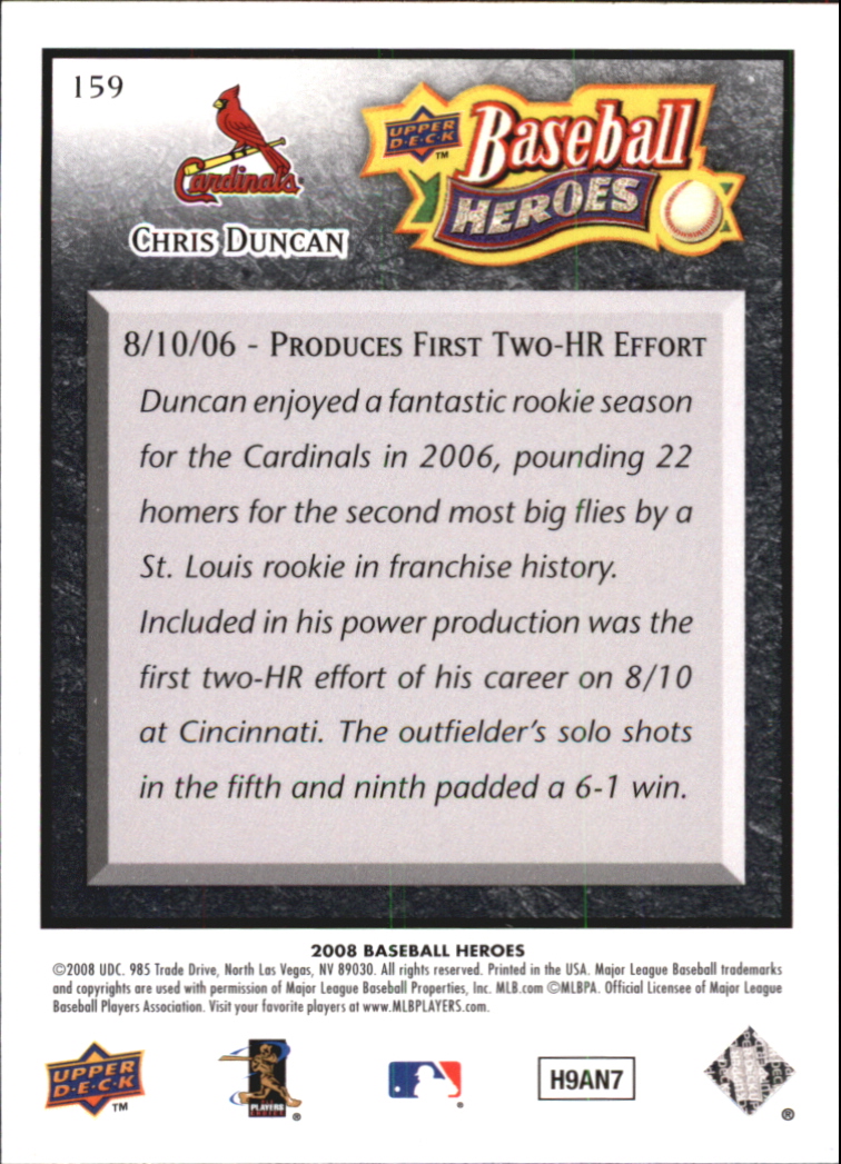 2008 Upper Deck Heroes Black Baseball Card Pick - Picture 242 of 305