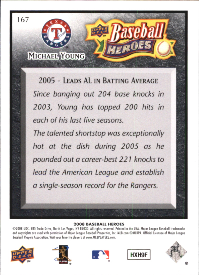 2008 Upper Deck Heroes Black Baseball Card Pick - Picture 258 of 305