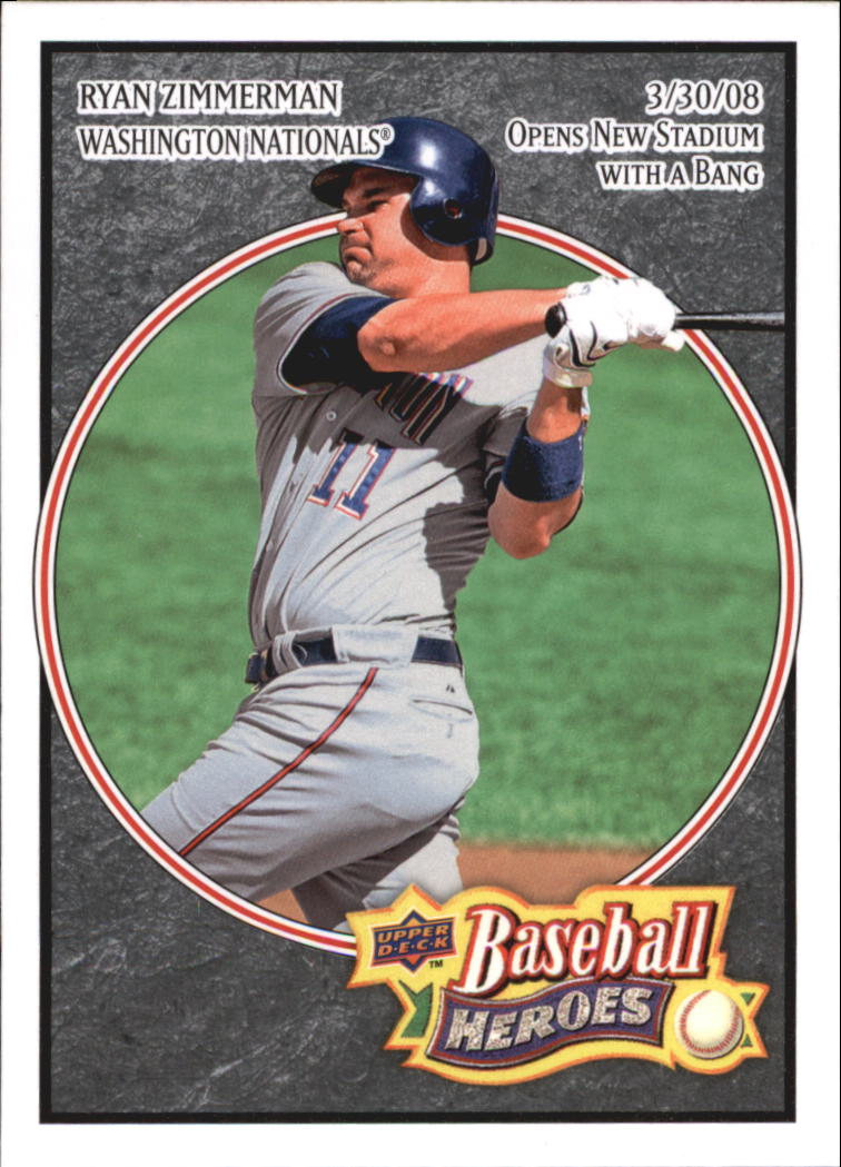 2008 Upper Deck Heroes Black Baseball Card Pick - Picture 267 of 305