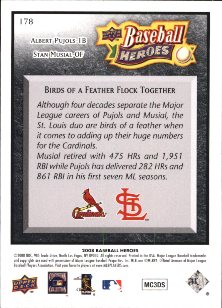 2008 Upper Deck Heroes Black Baseball Card Pick - Picture 274 of 305