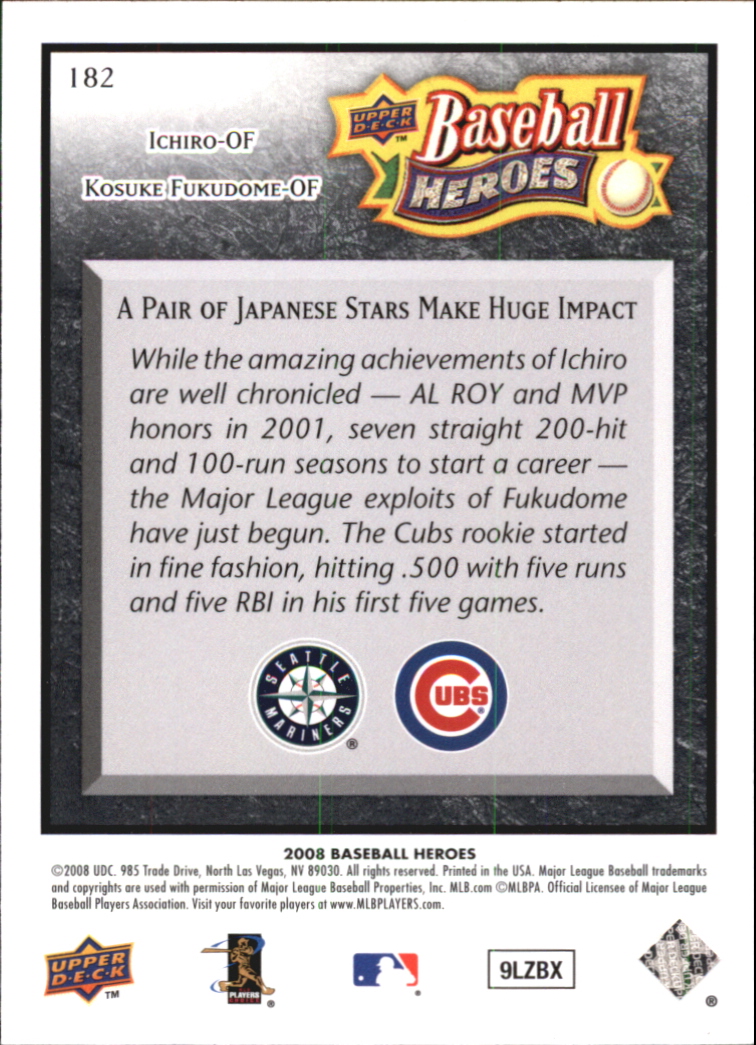 2008 Upper Deck Heroes Black Baseball Card Pick - Picture 277 of 305