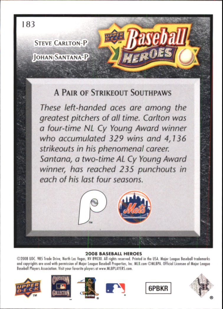 2008 Upper Deck Heroes Black Baseball Card Pick - Picture 279 of 305