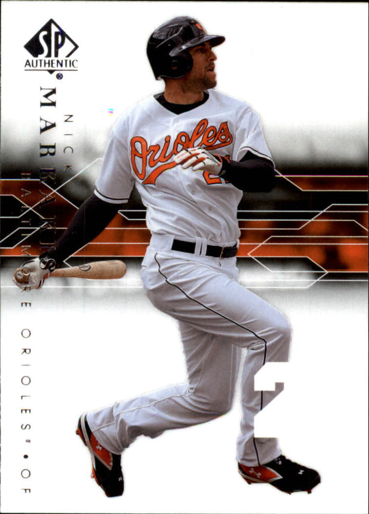 2008 SP Authentic Baseball Card Pick - Picture 162 of 208