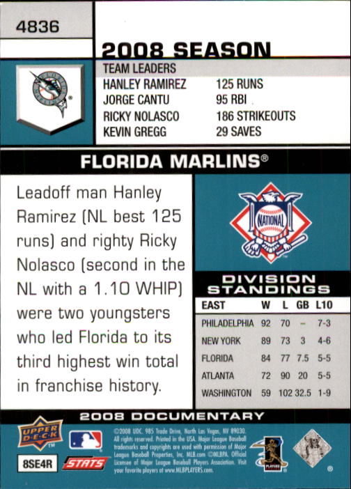 2008 Upper Deck Documentary Baseball Card Pick 4716-4936 - Picture 195 of 299