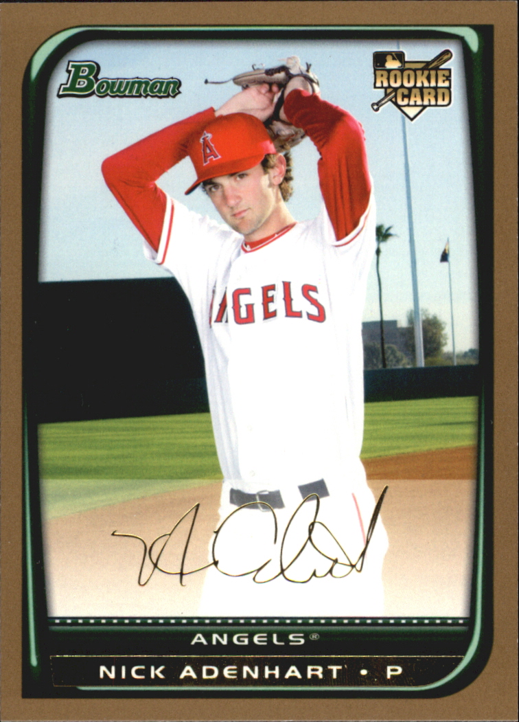 2008 Bowman Draft Picks & Prospects - Gold #BDP48 David Robertson (RC)