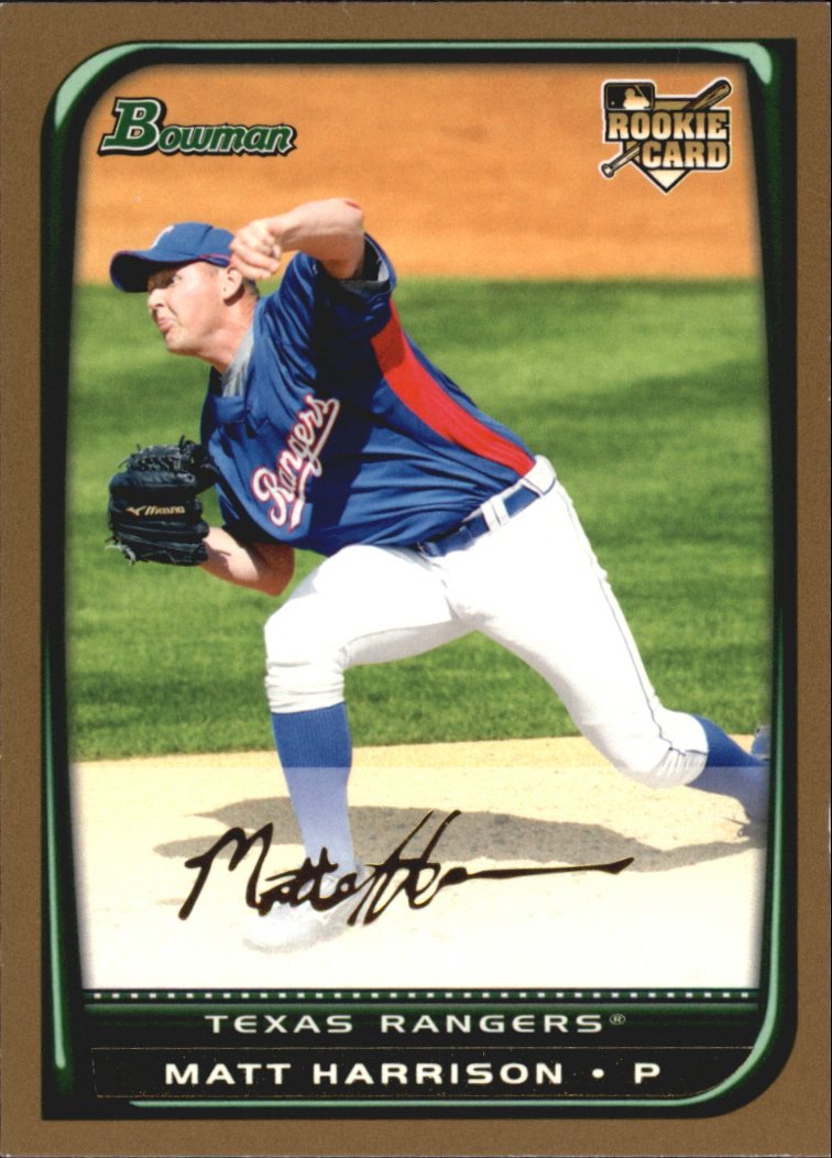 2008 Bowman Draft Picks & Prospects - Gold #BDP48 David Robertson (RC)