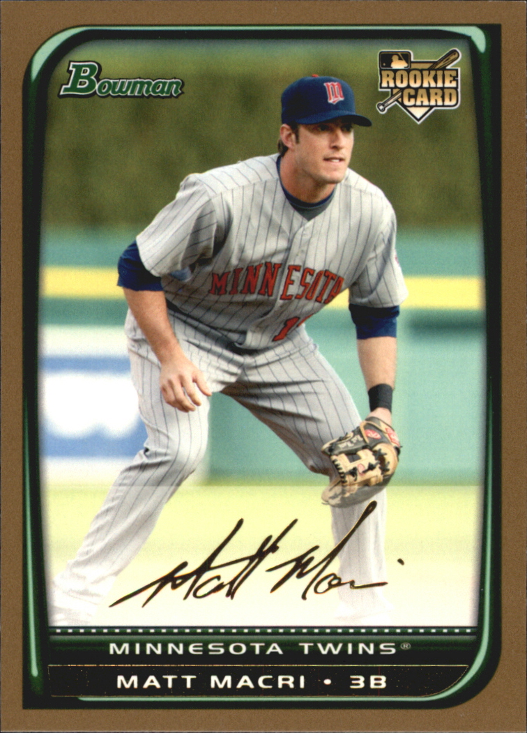 2008 Bowman Draft Picks & Prospects - Gold #BDP48 David Robertson (RC)