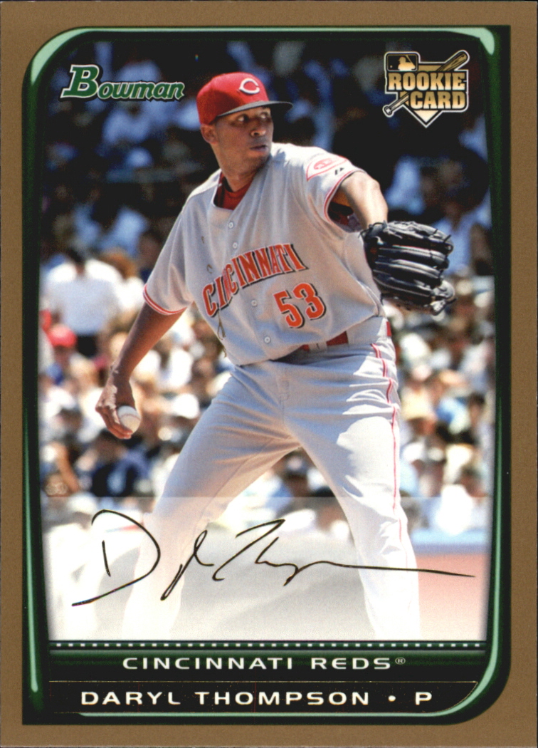 2008 Bowman Draft Picks & Prospects - Gold #BDP48 David Robertson (RC)