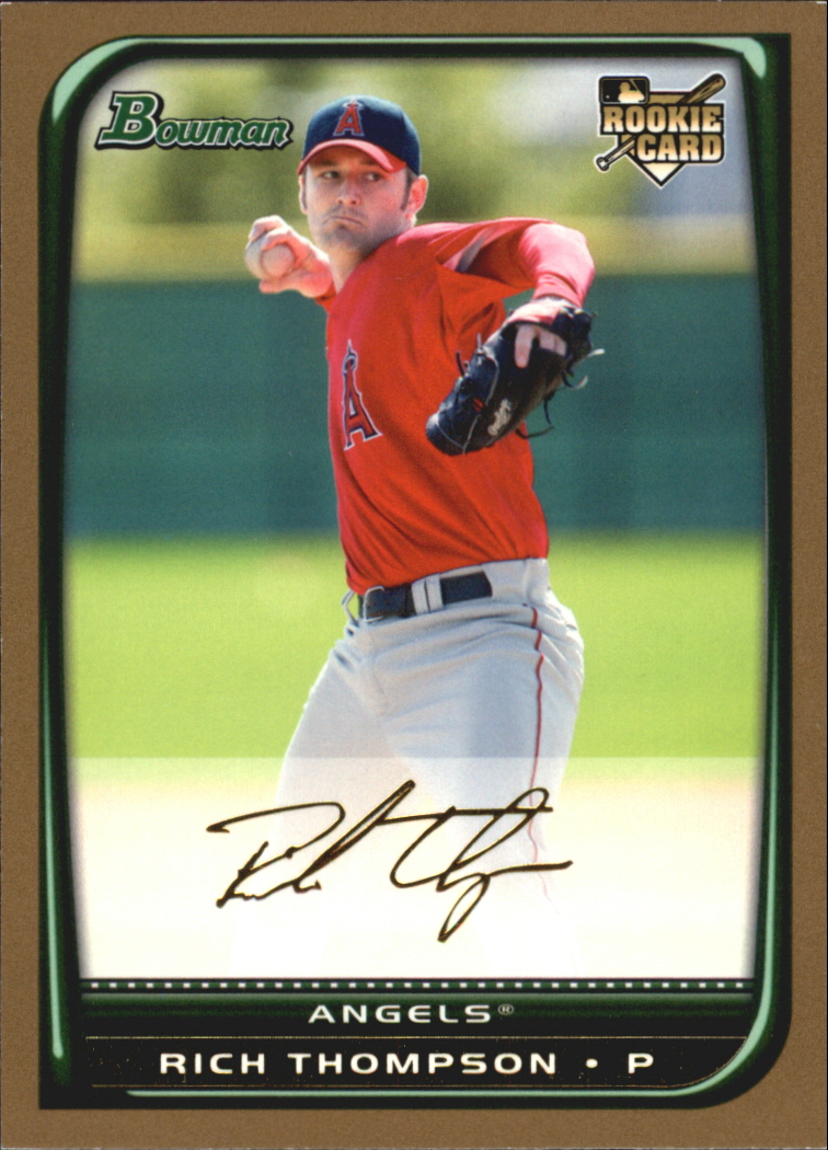 2008 Bowman Draft Picks & Prospects - Gold #BDP48 David Robertson (RC)