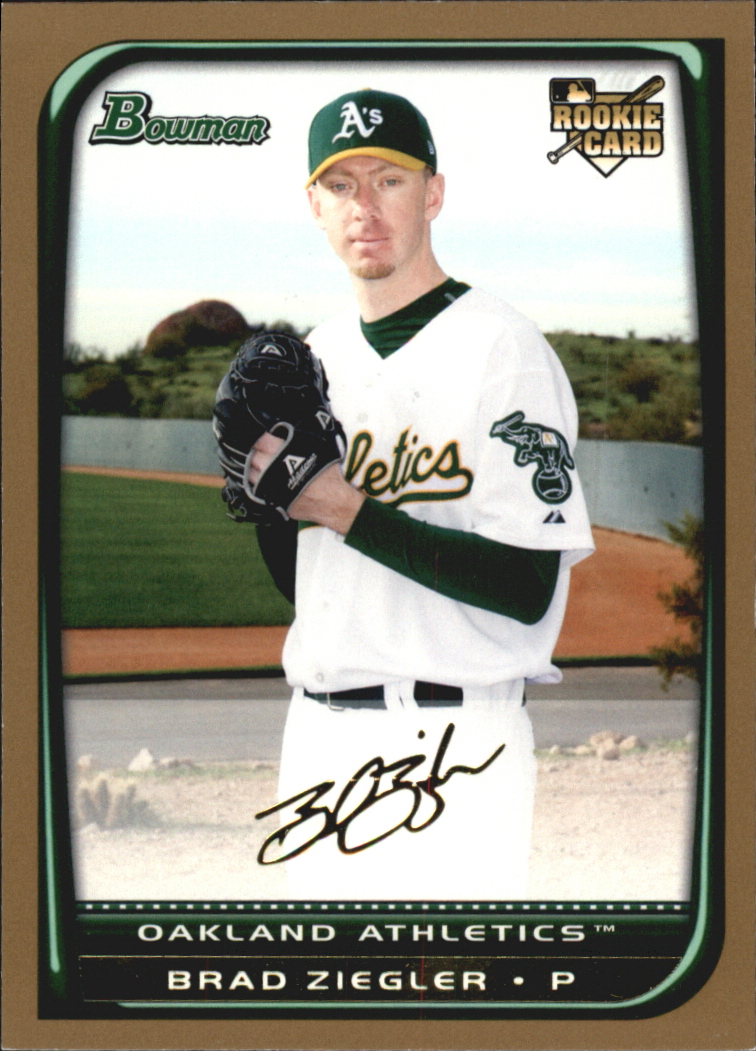 2008 Bowman Draft Picks & Prospects - Gold #BDP48 David Robertson (RC)