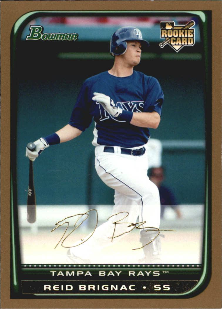 2008 Bowman Draft Picks & Prospects - Gold #BDP48 David Robertson (RC)