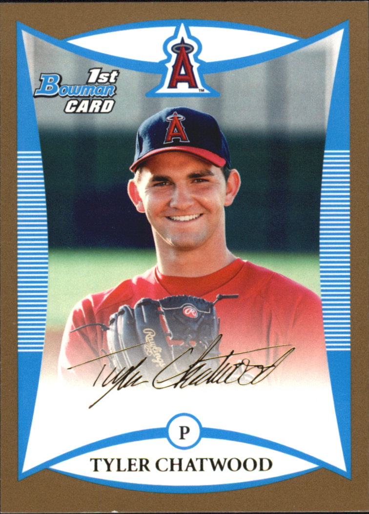 2008 Bowman Draft Picks & Prospects - Gold #BDP48 David Robertson (RC)