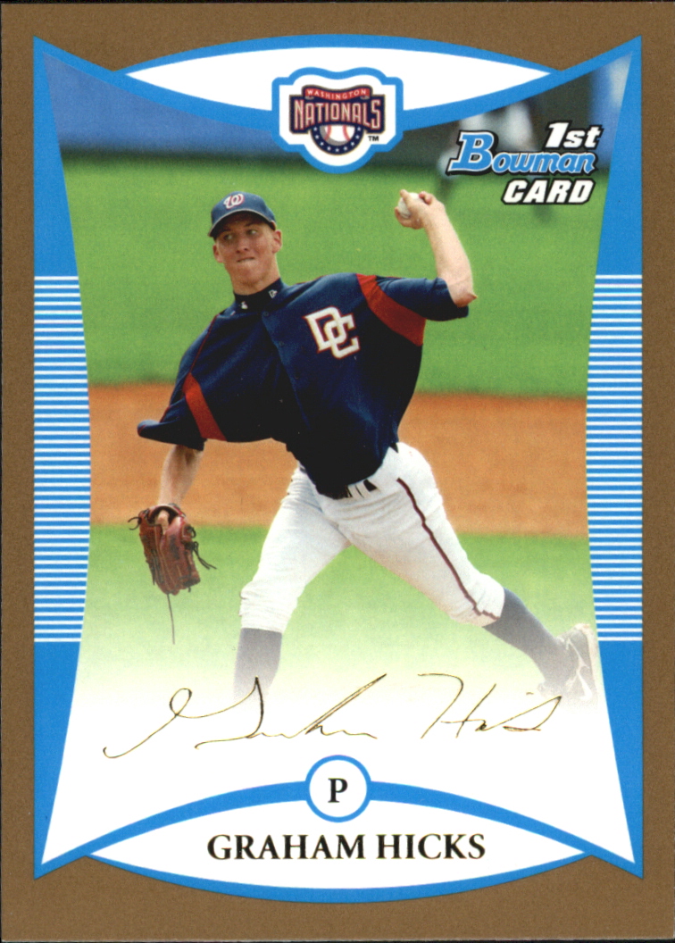 2008 Bowman Draft Picks & Prospects - Gold #BDP48 David Robertson (RC)