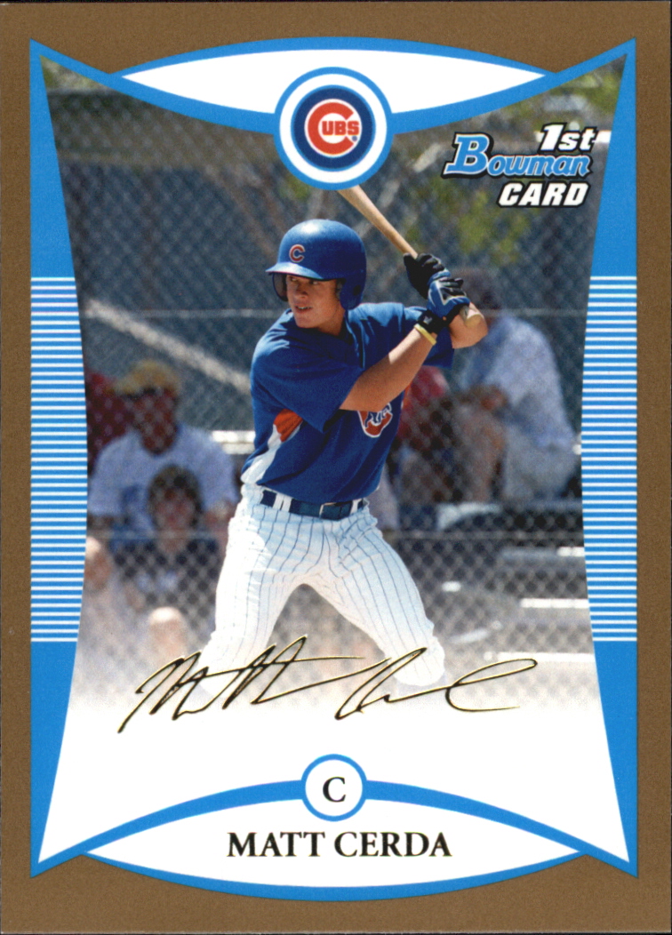 2008 Bowman Draft Baseball Part 2 Paper Parallel Cards - Picture 112 of 159