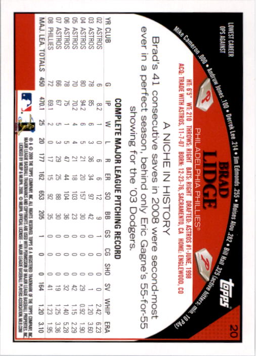 A1809- 2009 Topps Baseball Card #s 1-251 +Rookies -You Pick- 15+ FREE US SHIP - Picture 39 of 499