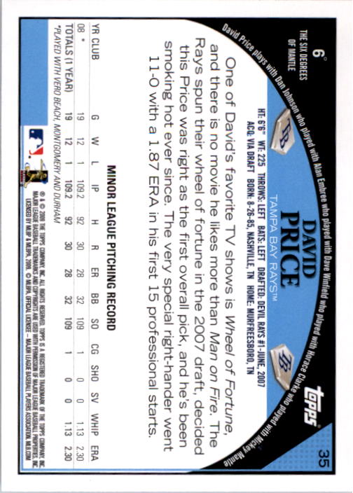 A1809- 2009 Topps Baseball Card #s 1-251 +Rookies -You Pick- 15+ FREE US SHIP - Picture 69 of 499