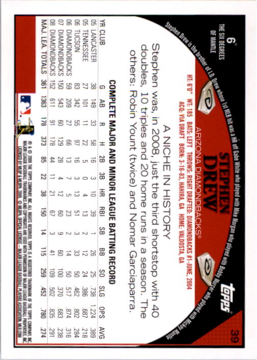 A1809- 2009 Topps Baseball Card #s 1-251 +Rookies -You Pick- 15+ FREE US SHIP - Picture 77 of 499