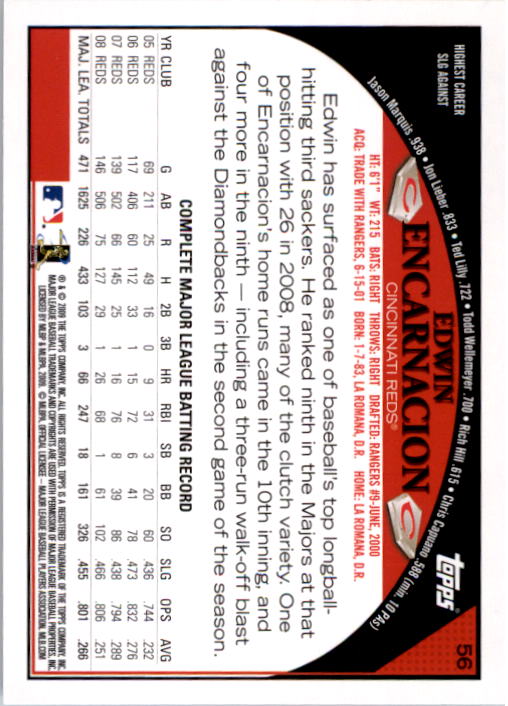 A1809- 2009 Topps Baseball Card #s 1-251 +Rookies -You Pick- 15+ FREE US SHIP - Picture 111 of 499