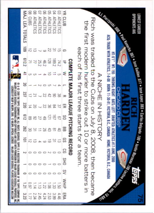 A1809- 2009 Topps Baseball Card #s 1-251 +Rookies -You Pick- 15+ FREE US SHIP - Picture 149 of 499