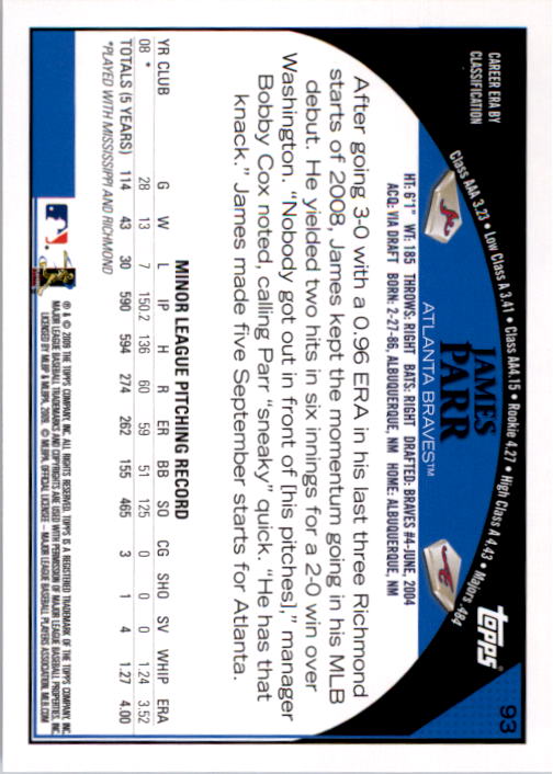 A1809- 2009 Topps Baseball Card #s 1-251 +Rookies -You Pick- 15+ FREE US SHIP - Picture 185 of 499