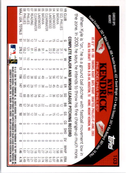 A1809- 2009 Topps Baseball Card #s 1-251 +Rookies -You Pick- 15+ FREE US SHIP - Picture 205 of 499