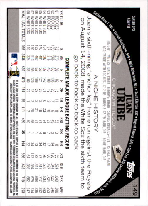 A1809- 2009 Topps Baseball Card #s 1-251 +Rookies -You Pick- 15+ FREE US SHIP - Picture 297 of 499