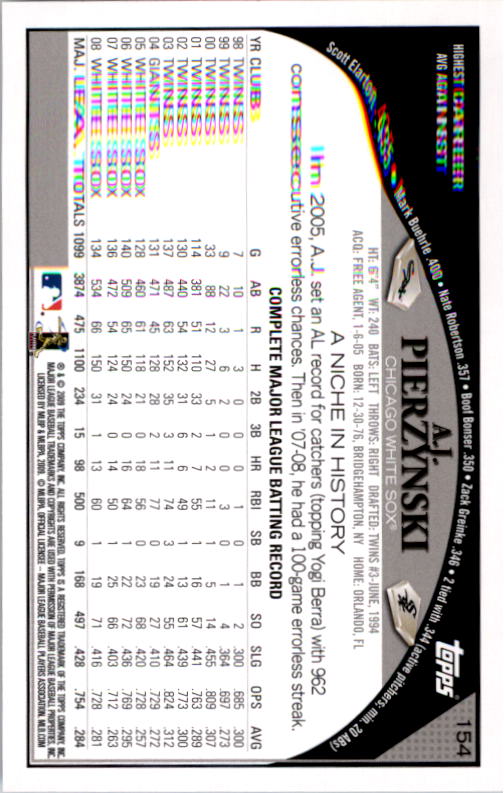 A1809- 2009 Topps Baseball Card #s 1-251 +Rookies -You Pick- 15+ FREE US SHIP - Picture 307 of 499
