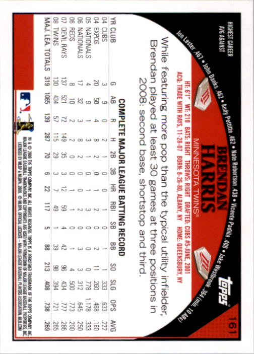 A1809- 2009 Topps Baseball Card #s 1-251 +Rookies -You Pick- 15+ FREE US SHIP - Picture 321 of 499